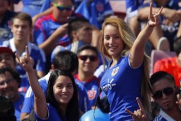 El espectacular ambiente en las tribunas del Nacional