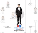 Roger Federer, el hombre con más estilo del mundo para GQ
