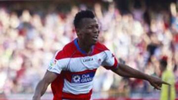 <b>SEQU?A. </b>Uche s¨®lo ha marcado un gol esta temporada.