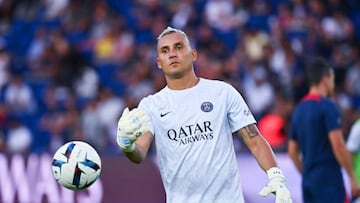 Reportes señalan que el arquero costarricense saldrá como titular con el PSG en el partido ante estrellas del Al-Hilal y el Al-Nassr.