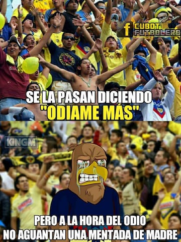 América y Chivas protagonizan los memes de la jornada 17