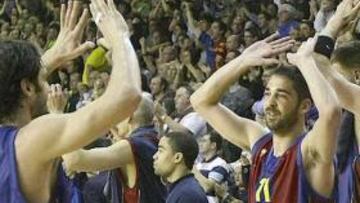 <strong>MAGIA EN EL PALAU.</strong> El Barcelona se impuso con claridad al Tau y jugará la Final Four.