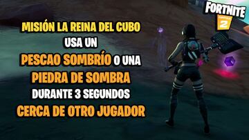 ¿Dónde encontrar pescaos sombríos y piedras de sombra en Fortnite?