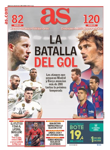 Las portadas de AS de junio