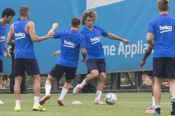 Griezmann totalmente integrado en el Barcelona