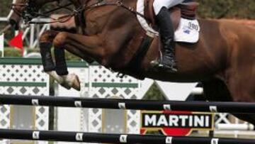 El mexicano Santiago Lambre inaugura el podio del CSIO Barcelona