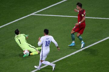 Las mejores imágenes del Portugal-Chile en Kazán
