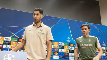 Ayoze Pérez, junto a Marcelino.