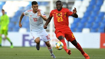 España 2-Bélgica 1: resumen, resultado y goles del partido