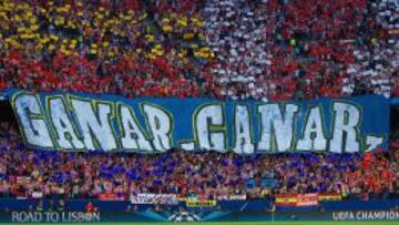 El a&ntilde;o pasado, en Champions, el Calder&oacute;n vivi&oacute; ante el Barcelona un ambiente inigualable. 
 