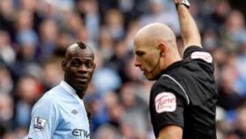 Balotelli pisó la cabeza a Parker, del Tottenham