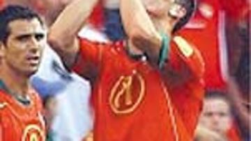 <B>CRISTIANO RONALDO</b>. Portugal se la juega. No funcionó Simao ante Grecia y ante Rusia necesitan al mejor Cristiano Ronaldo.