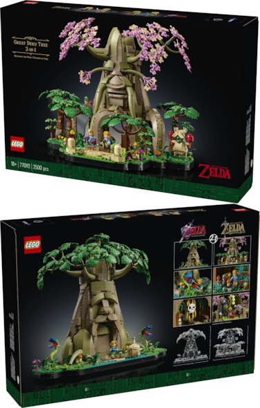 LEGO announces Zelda Ocarina of Time and Breath of the Wild set, and the price tag sends shivers down your spine