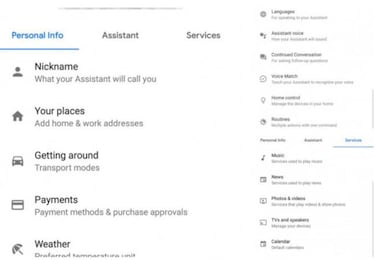Google Assistant estrena sus nuevos y ordenados ajustes