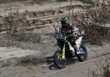 Tercera etapa entre San Juan de Marcona y Arequipa. El estadounidense Andrew Short.