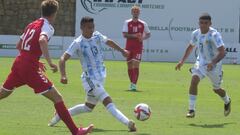 La Sub-23 ganó el primer partido de preparación