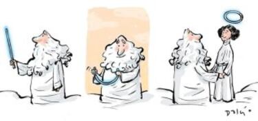 El emotivo homenaje a Carrie Fisher en forma de dibujos