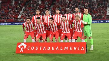 Un once del Almería.