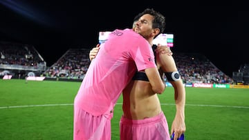 Tras el anuncio de que Busquets colgará los botines al final de la temporada con Inter Miami, Messi, compañero y amigo desde el Barcelona, se ha pronunciado al respecto.