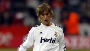 Canales con el Real Madrid. 