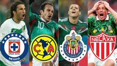 Los 22 equipos que han brindado los goles de México en Mundiales