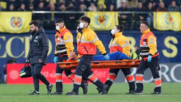 12/02/23 PARTIDO PRIMERA DIVISION
VILLARREAL CF - FC BARCELONA
COQUELIN SE RETIRA LESIONADO EN CAMILLA