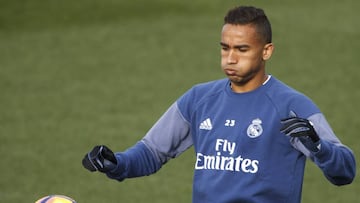 Danilo en el entrenamiento.