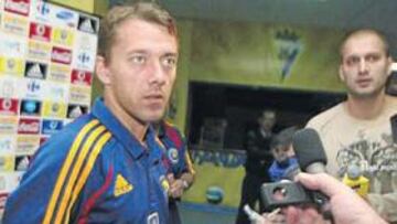 <b>ILUSIONADO. </b>Desde la concentración de Rumanía, Rosu confía en el triunfo ante Osasuna.