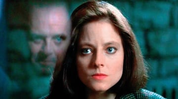 Jodie Foster y Anthony Hopkins en una escena de 'The Silence of the Lambs' (1991).