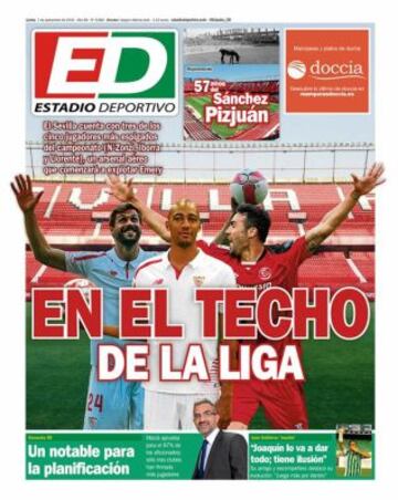 Portadas de la prensa deportiva
