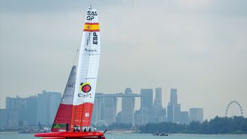 Espa?a se atasca en SailGP