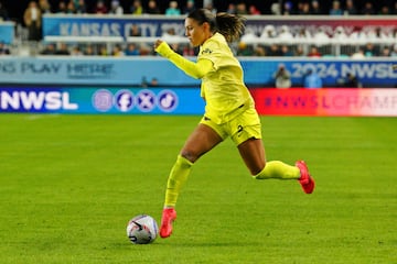 Washington Spirit forward Trinity Rodman 