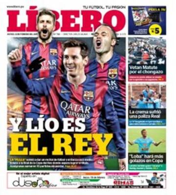 Portadas de la prensa deportiva