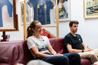 “Compito con calzoncillos de hospital para pesar menos”