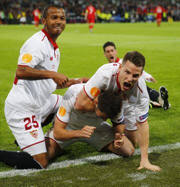 El 18 de mayo de 2016 final de la Copa Europa League disputada en Basilea, Suiza. El Sevilla gano 1-3.