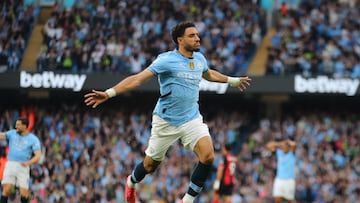 Atención a la otra toma de la obra de arte de gol de Marmoush