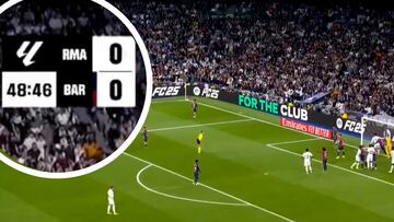 La acción definitiva que va a terminar de calentar al madridismo... Y fue con 0-0