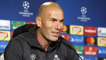 Zidane: "Yo tengo a los mejores"