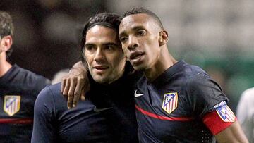 Luces y sombras en los colombianos del Atlético