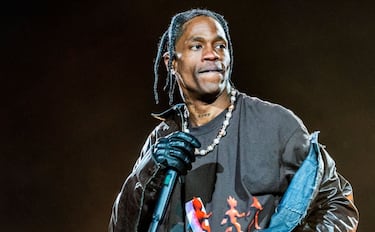 Travis Scott, guest star at Montjuic: this is how he experienced the Barça game from the VIP box