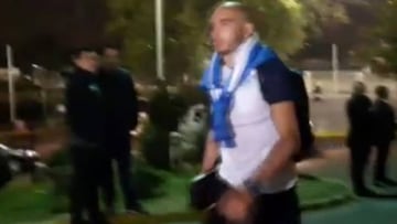 Con cumbia: el arribo de la figura de Bol¨ªvar al estadio