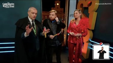 Ibai no hace sombra a la televisión a pesar de contar con dos iconos de las campanadas de TVE