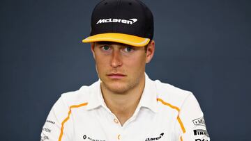 Stoffel Vandoorne en el GP de B&eacute;lgica.