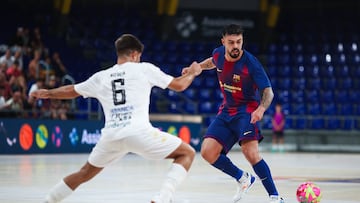 Barça Futsal - O Parrula Ferrol.