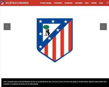 El Atl¨¦tico lucir¨¢ el escudo de 1947 en una de las camisetas para la temporada 2021-22