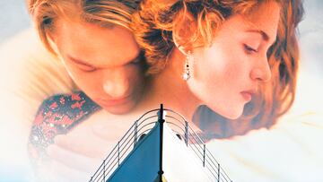 Los protagonistas de la película 'Titanic' con Leonardo DiCaprio y Kate Winslet
