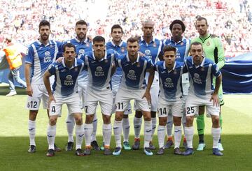 Once inicial del Espanyol.