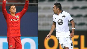 Chicharito y Marco Fabián se enfrentarán en la Jornada 3 de la Bundesliga