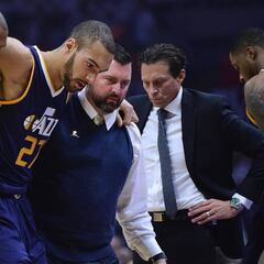 Gobert se perderá el segundo partido ante los Clippers