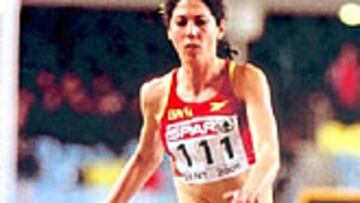 <B>GRAN JORNADA INICIAL.</B> La atleta Carlota Castrejana batió hoy el récord español de triple salto femenino con un salto de 14.51 metros.